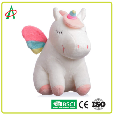 Musik & Nyalakan Unicorn Lembut Mewah Mainan Boneka Hadiah