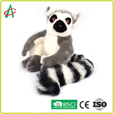 Mainan Mewah Madagaskar Lemur 10 '' Tanpa Iritasi