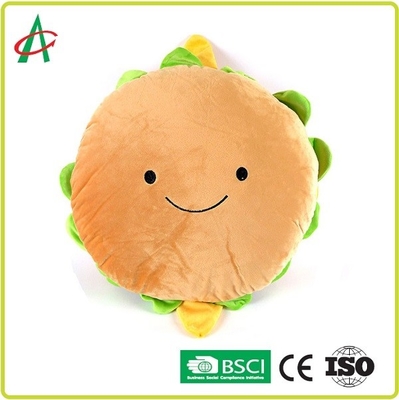 0.1kgs Hamburger Pet Plush Toy Tiga Suara Menawan