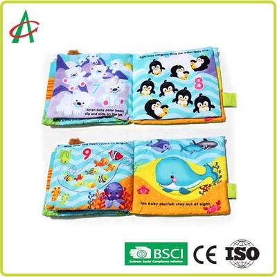 Buku Lembut 20cmx20cm Untuk Bayi Desain 3D Kain Katun Lembut