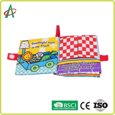 Buku Lembut CPSC Pendidikan Untuk Bayi Pencetakan Multi Warna 22cm