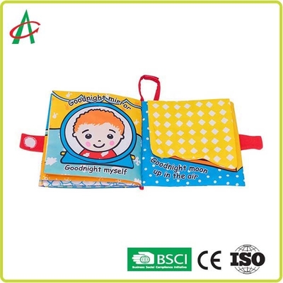 Buku Lembut CPSC Pendidikan Untuk Bayi Pencetakan Multi Warna 22cm