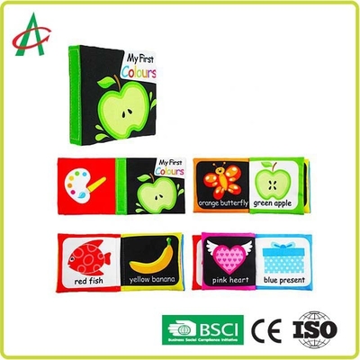 Buku Kain Lembut Poliester 20x20cm Untuk Bayi ASTM Standard