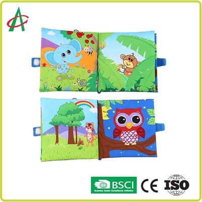 Buku Kain Lembut Poliester 20x20cm Untuk Bayi ASTM Standard