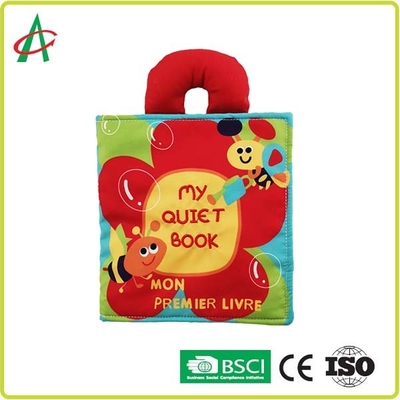 ISO BSCI Keluarga Pendidikan Awal 3d Buku Kain Kain Poliester