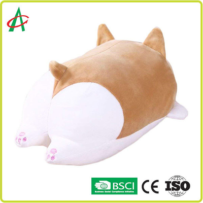 Bantal Mainan Mewah Anjing 20 Inci 100 PP Kapas Mengisi Kain Premium