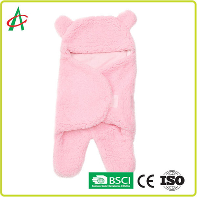 H55cm Fluffy Baby Sleeping Bag Ultra Lembut Multi Fungsional