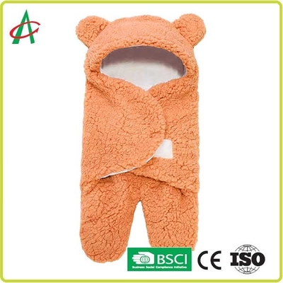 H55cm Fluffy Baby Sleeping Bag Ultra Lembut Multi Fungsional