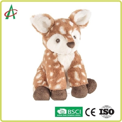 Fawn 10 `` Boneka Binatang Kustom yang Dapat Dipeluk Dan Mewah Yang Menyenangkan