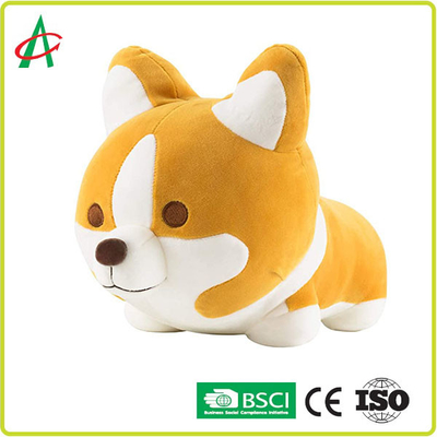 ODM Shiba Inu Stuffed Toy, EN71-1-2-3 Bantal Mewah Corgi yang Lucu