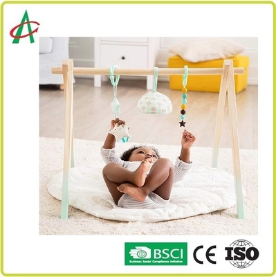 24,8 Inch Washable Baby Play Mat Sertifikasi CE BSCI dengan mainan gantung