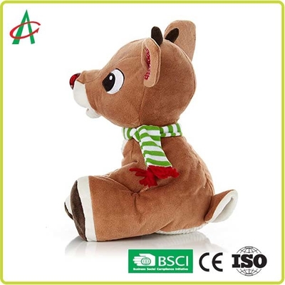 Boneka Binatang Musik Rusa Kutub Untuk Bayi 8,5 Inci