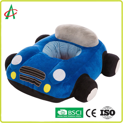 L70cm Duduk Dan Belajar Mobil, ASTM Stuffed Toy Car Polyester Fabric