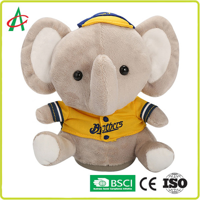 Mainan Mewah Musik 20cm, CPSIA Peek A Boo Singing Elephant