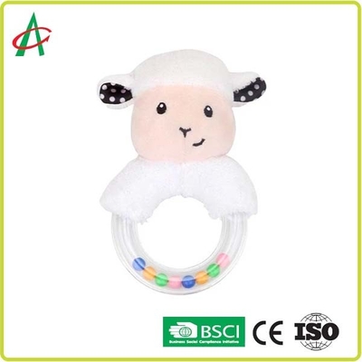 Kelinci 21x8.5cm Baby Plush Rattle 100 polyester Sertifikasi CE