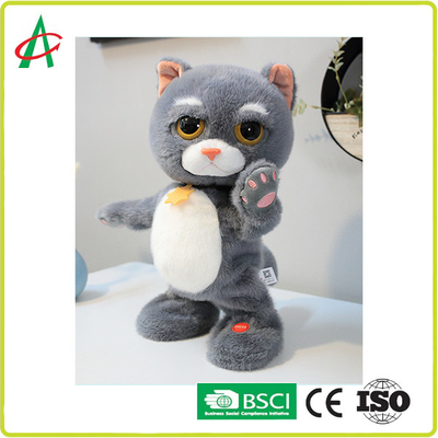 Boneka Binatang Kucing Kucing 23cm