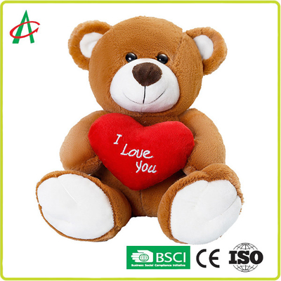 Angelber 33cm Teddy Bear Memeluk Hati Super Lembut 100 Bahan Aman