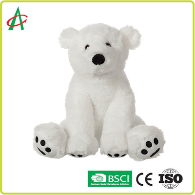 Mainan Boneka Cuddle 12 inci, Boneka Beruang Kutub SNAS