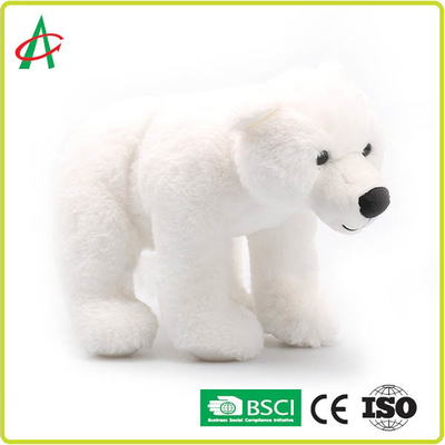 Mainan Boneka Cuddle 12 inci, Boneka Beruang Kutub SNAS