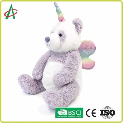 9 &quot;Boneka Unicorn Panda yang Menggemaskan dengan sayap EN71 Standard