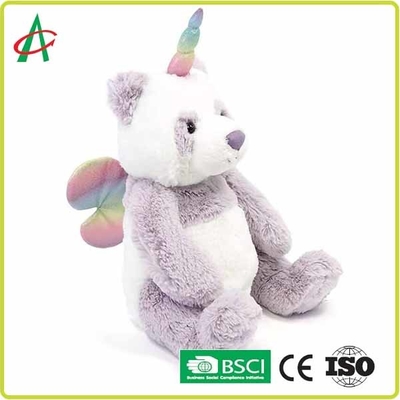 9 &quot;Boneka Unicorn Panda yang Menggemaskan dengan sayap EN71 Standard