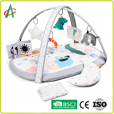 Angelber CPSC Newborn Baby Play Mat Dengan Lubang Bola Dan Buku Kain
