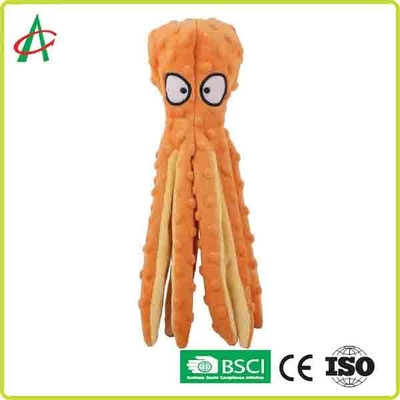32cm * 8cm Indestructible Pet Plush Toy Chew Proof Bordir Eyes
