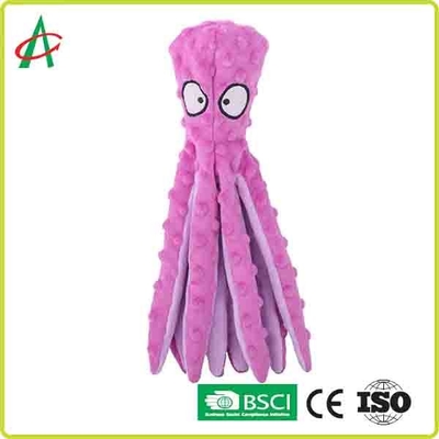 32cm * 8cm Indestructible Pet Plush Toy Chew Proof Bordir Eyes
