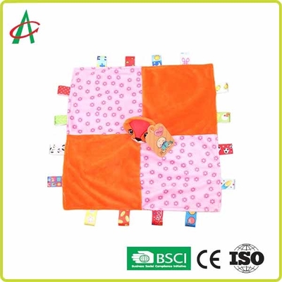 12 "Elephant Comfort Blanket 0-12 bulan tahun CPSIA ASTM Standard