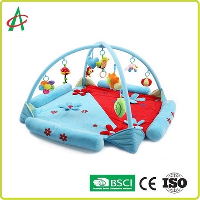 L68cm Washable Baby Play Mat Dengan Mainan Mini Persetujuan ISO9001