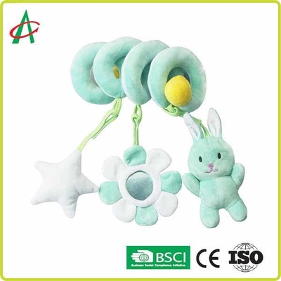 Mainan Spiral Pram 20cm yang Baru Lahir Dengan Rattle Dan BB Squeaky