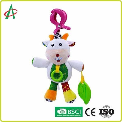 Lion 15cm Baby Plush Rattle Dengan Chewing Teethers