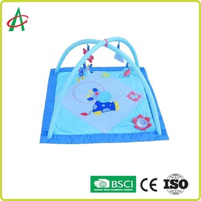 100% Polyester Bisa Dicuci Portabel Bayi Aktivitas Bermain Gym Mat Bayi Balita