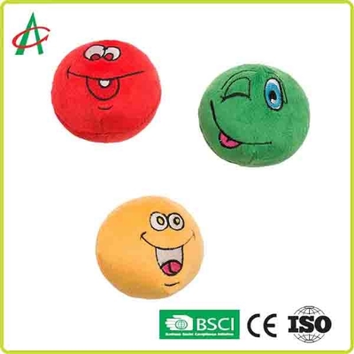 Mainan Hewan Peliharaan Kecil Berbentuk Bola Kustom Mewah Dengan Emoji Berbeda