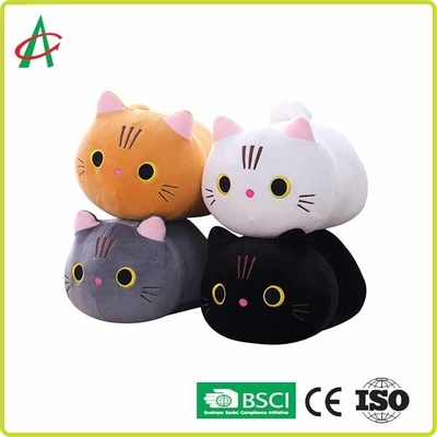 Sesuaikan 35cm Berukuran Sedang Cute Cat Stuffed Plush Toys Untuk Hadiah