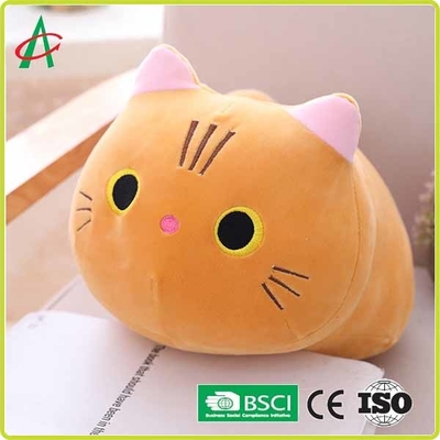 Sesuaikan 35cm Berukuran Sedang Cute Cat Stuffed Plush Toys Untuk Hadiah