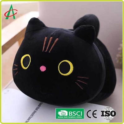 Sesuaikan 35cm Berukuran Sedang Cute Cat Stuffed Plush Toys Untuk Hadiah