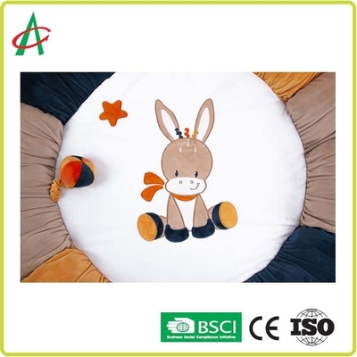 AZO Gratis kain bOA Baby Gym Play Mat Dengan Mini Mainan Hewan Mewah
