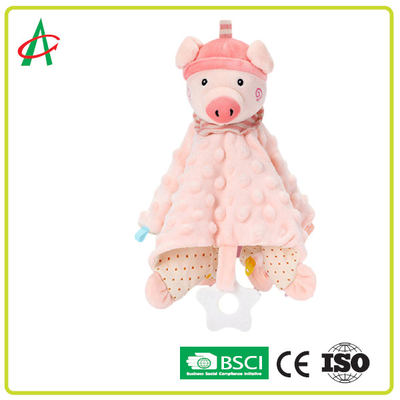 Dapat Dicuci 20.5x25CM Bayi Kenyamanan Selimut Mainan Sertifikat CE/BSCI