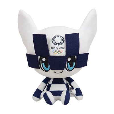 Mainan Mewah Maskot Olimpiade Tokyo 2021 ASTM yang Dapat Dicuci