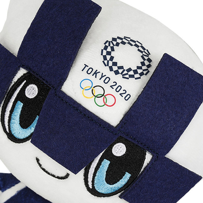 Mainan Mewah Maskot Olimpiade Tokyo 2021 ASTM yang Dapat Dicuci