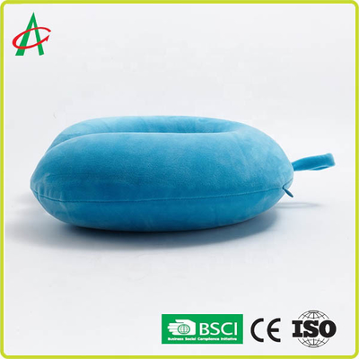 Bantal Bepergian Leher Berbentuk U Ergonomis BSCI Disertifikasi
