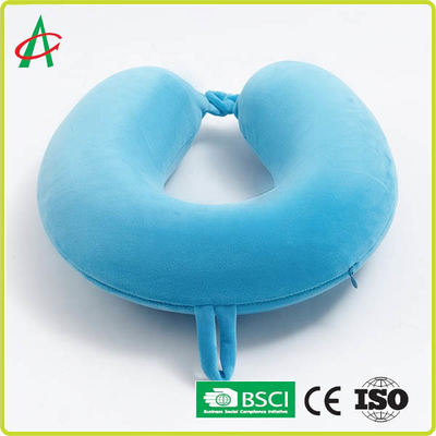 Bantal Bepergian Leher Berbentuk U Ergonomis BSCI Disertifikasi