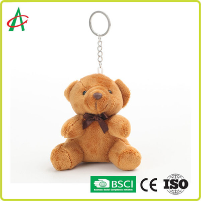 CPSIA Plush Small Teddy Bear Gantungan Kunci Tinggi 10cm