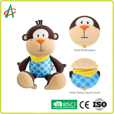 Anak-anak Hadiah Menggemaskan Manik-manik Polystyrene Lucu Mengisi Boneka Mainan Monyet