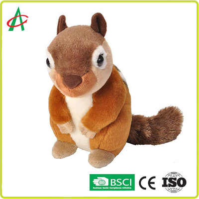 AZO Gratis Bisa Dicuci 8 ''Chipmunk Plush Toy Untuk Anak-Anak Dan Dewasa