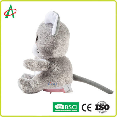 CE 8 ''Tidak Beracun Mouse Musik Boneka Binatang Dengan Speaker Nirkabel