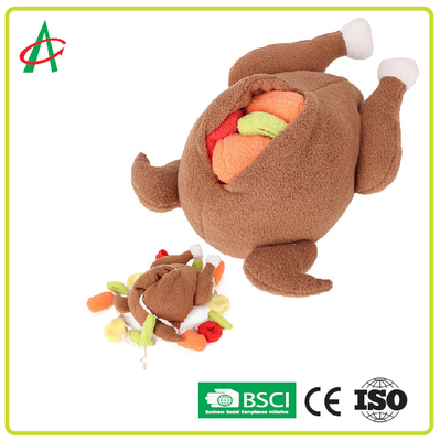 Mesin Pengering yang Dapat Dicuci Aman BB Squeaky Plush Toy Untuk Anjing